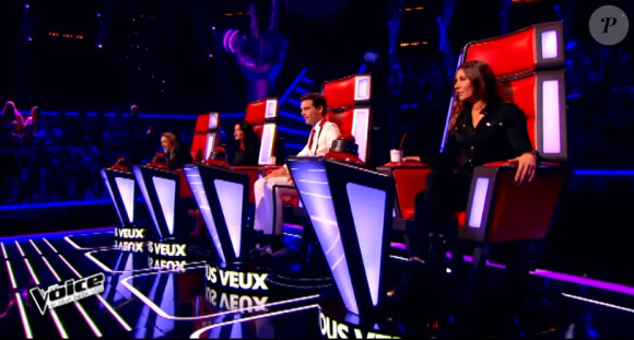 Madeleine Leaper dans The Voice 4, sur TF1, le samedi 31 janvier 2015
