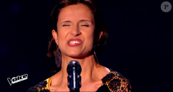 Rany Boechat dans The Voice 4, sur TF1, le samedi 31 janvier 2015