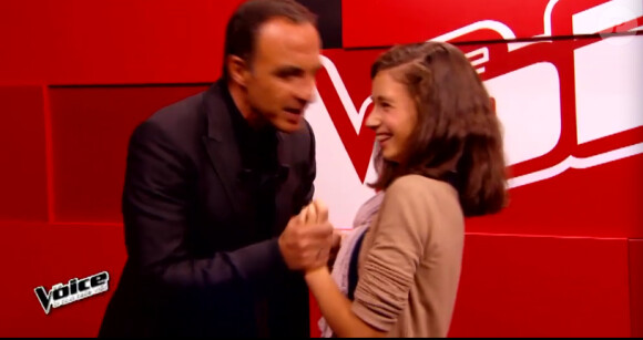 Rany Boechat dans The Voice 4, sur TF1, le samedi 31 janvier 2015