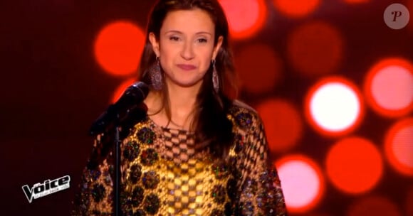 Rany Boechat dans The Voice 4, sur TF1, le samedi 31 janvier 2015
