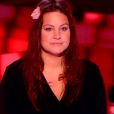 Eugénie O'mey dans The Voice 4, sur TF1, le samedi 31 janvier 2015
