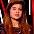 Estelle Mazzillo dans The Voice 4, sur TF1, le samedi 31 janvier 2015