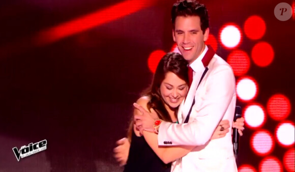 Sharon Laloum dans The Voice 4, sur TF1, le samedi 31 janvier 2015