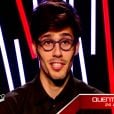 Quentin Bruno dans The Voice 4, sur TF1, le samedi 31 janvier 2015