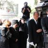 Obsèques du chanteur Demis Roussos au Premier Cimetière d'Athènes en Grèce. Le 30 janvier 2015