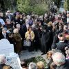 - Obsèques du chanteur Demis Roussos au Premier Cimetière d'Athènes en Grèce. Le 30 janvier 2015.