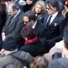 Nikos Aliagas - Obsèques du chanteur Demis Roussos au premier cimetière d'Athènes en Grèce le 30 janvier 2015.