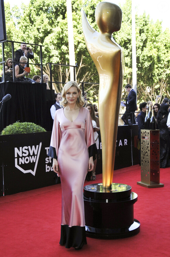 Cate Blanchett en Alexander McQueen lors des AACTA Awards à Sydney, le 29 janvier 2015.