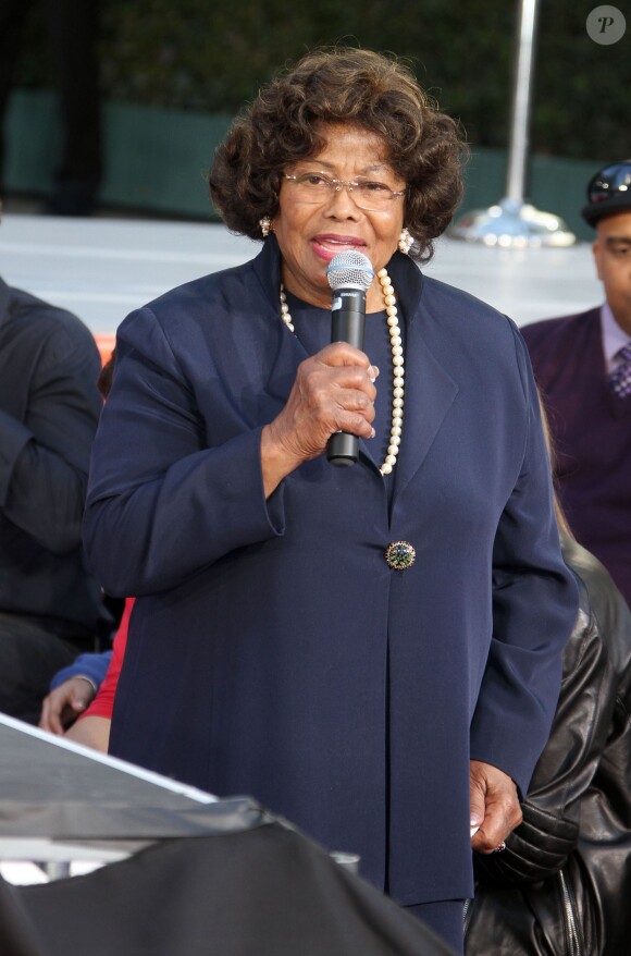 Katherine Jackson à Los Angeles, le 26 janvier 2012.