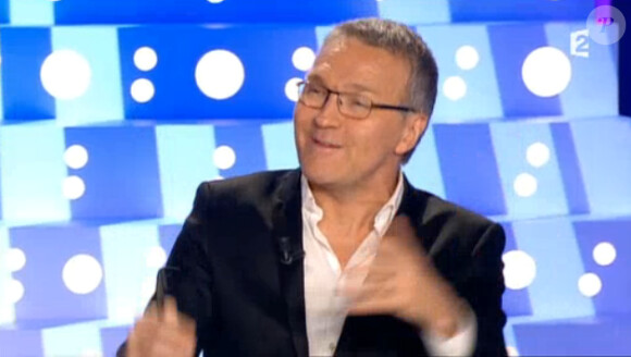 Laurent Ruquier présente On n'est pas couché, le samedi 31 janvier 2015.