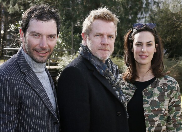 Xavier Deluc, Julie Fournier et Franck Semonin (Section de Recherches) au 16e Festival de Luchon, le 14 février 2014.