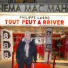 Philippe Labro - Projection privée au cinéma Mac Mahon à Paris le 3 février du premier long métrage de Philippe Labro Tout peut Arriver, qui sera diffusé sur D8 le dimanche 22 février 2015