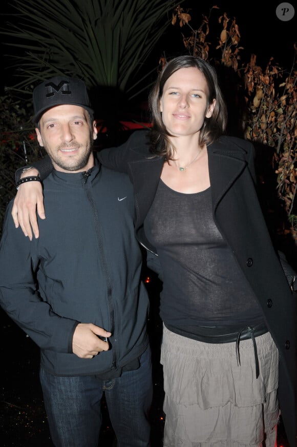 Mathieu Kassovitz et Aurore Lagache lors de la soirée IAM au VIP Room, au Festival de Cannes 2008