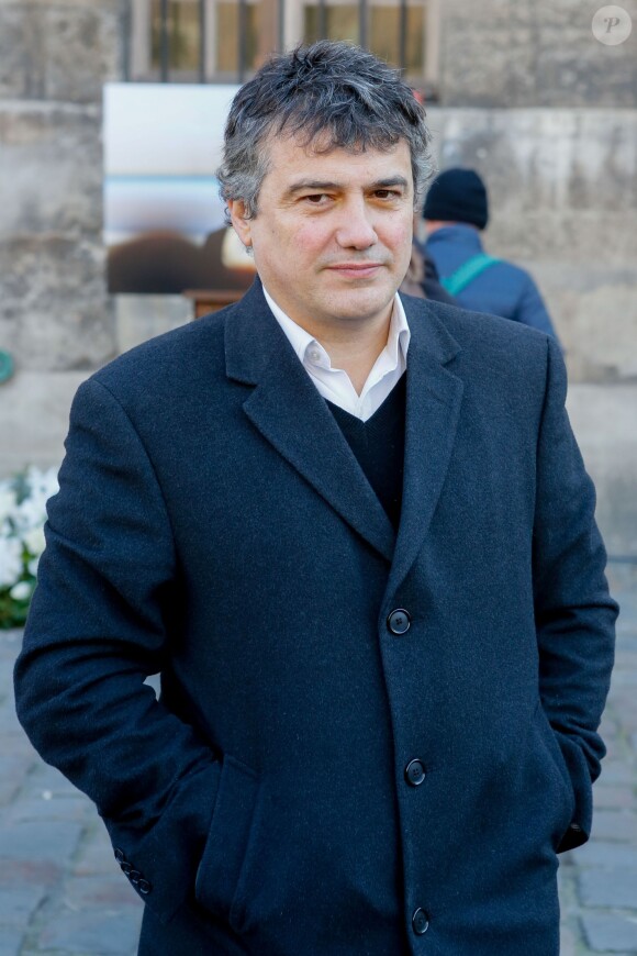 Patrick Pelloux - Hommage à José Artur en l'église Saint-Germain-des-Prés à Paris le 7 février 2015
