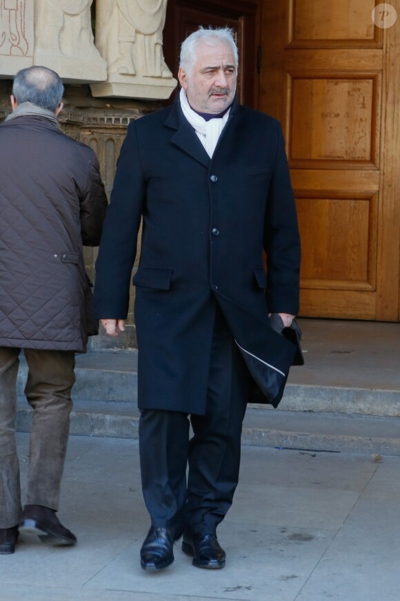 Guy Savoy - Hommage à José Artur en l'église Saint-Germain-des-Prés à Paris le 7 février 2015