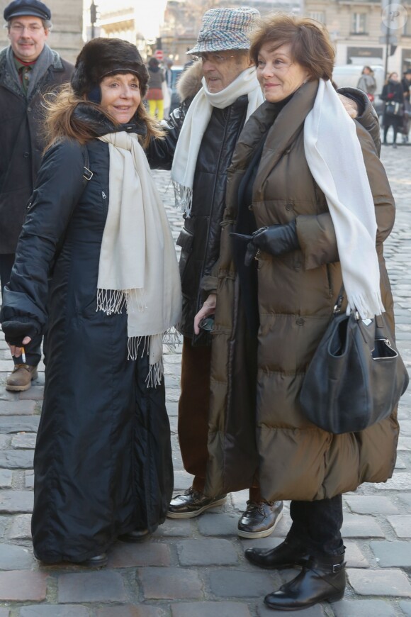 Sophie Artur, fille de José - Hommage à José Artur en l'église Saint-Germain-des-Prés à Paris le 7 février 2015