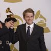 Melissa Rivers et son fils Cooper - 57e soirée annuelle des Grammy Awards au Staples Center à Los Angeles, le 8 février 2015.