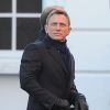 Daniel Craig sur le tournage du nouveau James Bond "Spectre" à Londres le 16 décembre 2014