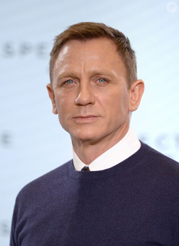 Daniel Craig aux Pinewood Studios, le 4 décembre 2014.