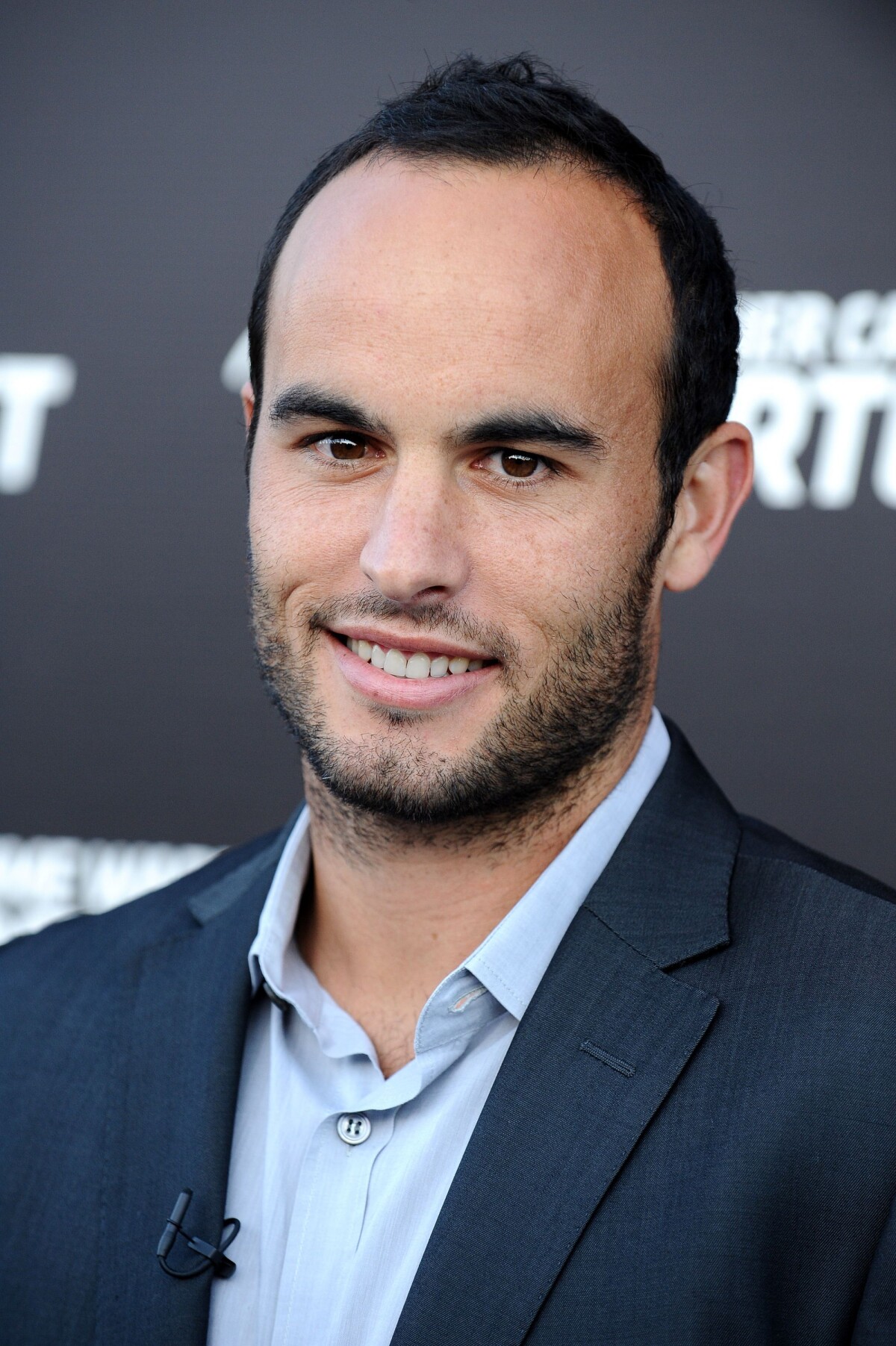 Photo : Landon Donovan lors du lancement des Time Warner Cable