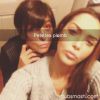 Nabilla et Marie-Luce : leur Dubsmash sur Je pète les plombs de Disiz la Peste, le 12 février 2015