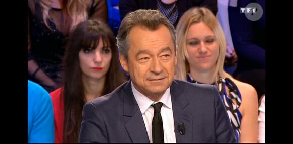 Michel Denisot, invité des Enfants de la télé sur TF1, le vendredi 13 février 2015.