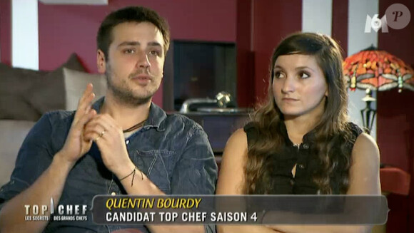 M6 a pris des nouvelles de Noémie Honiat (Top Chef saison 3, en 2012) et Quentin Bourdy (Top Chef saison 4, en 2013). Le 17 février 2015.
