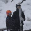 L'infante Elena d'Espagne était le 15 février 2015 en vacances en famille dans la station de ski de Baqueira Beret, dans les Pyrénées espagnoles, avec ses enfants Felipe (16 ans) et Victoria (14 ans)