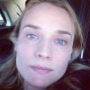 Diane Kruger sans maquillage, pose sur son Instagram (photo postée le 17 février 2015)