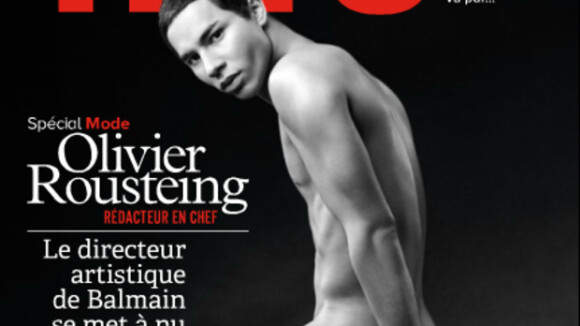 Olivier Rousteing sur son homosexualité : ''Au lycée, j'ai souffert''