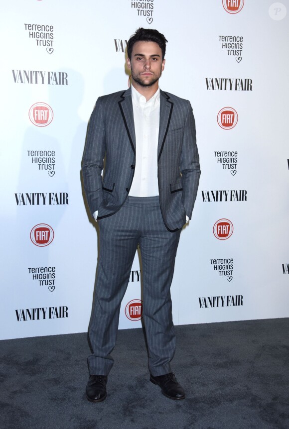 Jack Falahee lors de la soirée Young Hollywood organisée par Vanity Fair et la marque Fiat at Vanity Fair en soutien au fond Terrence Higgings, le 17 février 2015. 