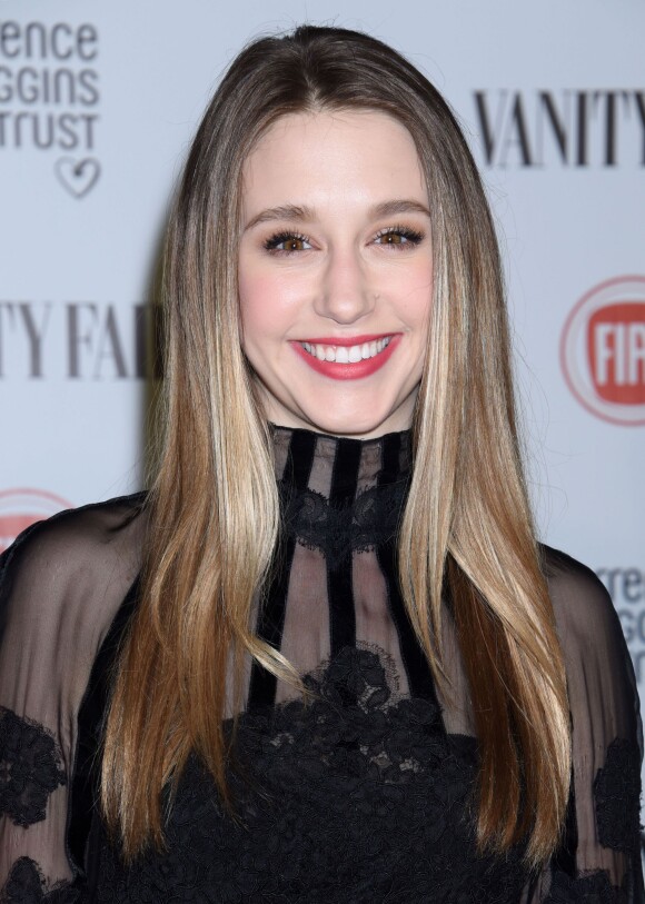 Taissa Farmiga lors de la soirée Young Hollywood organisée par Vanity Fair et la marque Fiat at Vanity Fair en soutien au fond Terrence Higgings, le 17 février 2015. 