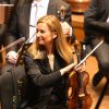 Anne Gravoin avec l'Alma Chamber Orchestra à l'Auditorium de la Radio algérienne d'Alger le 17 février 2015 pour un concert exceptionnel