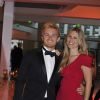 Nico Rosberg et la belle Vivian Sibold lors de la soirée de Gala du Grand Prix de Formule 1 de Monaco le 26 mai 2013