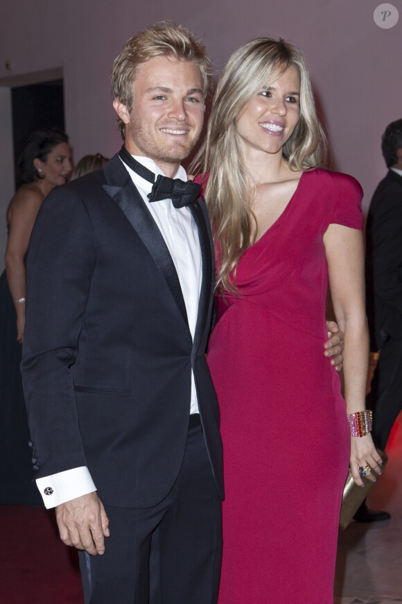 Nico Rosberg et Vivian Sibold lors de la soirée de gala du Grand Prix de Monaco le 26 mai 2013