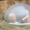 Gwen Stefani passe la journée au zoo avec ses fils Zuma et Apollo à Los Angeles, le 20 février 2015 