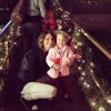 Jack Osbourne a ajouté une photo de sa femme Lisa et sa fille Pearl Clementine à son compte Instagram le 1er décembre 2014.