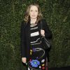 Julie Delpy  lors du dîner organisé par Chanel et Charles Finch avant les Oscars au restaurant Madeo, à Beverly Hills le 21 février 2015
