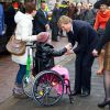 Le roi Willem-Alexander et la reine Maxima des Pays-Bas étaient en visite à Veendam le 17 février 2015.