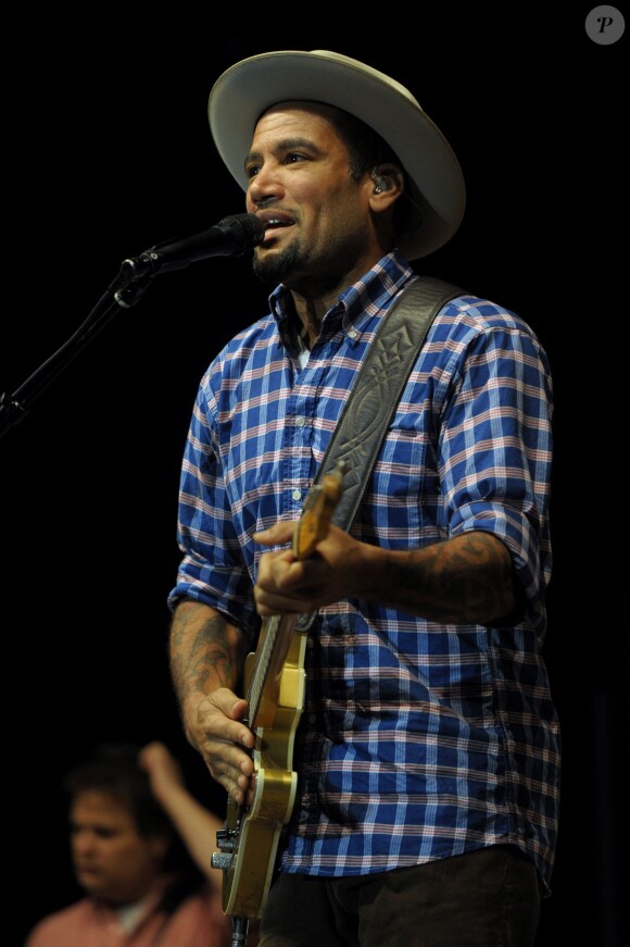 Ben Harper en concert à Vigevano, le 18 juillet 2012.