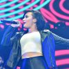 Demi Lovato en concert à Chicago, le 18 décembre 2014.