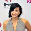 Demi Lovato pose à Chicago, le 18 décembre 2014.