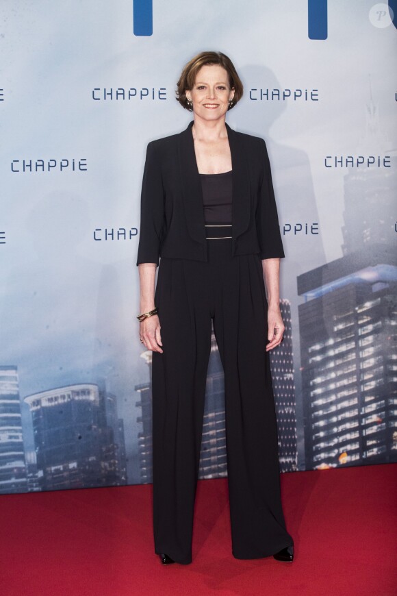 Sigourney Weaver - Présentation du film "Chappie" à Berlin, le 27 février 2015