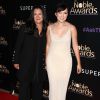 Zelda Williams (fille du regretté Robin) et sa mère Marsha Garces lors des Noble Awards à Beverly Hills le 27 février 2015 à Los Angeles