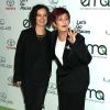 Sara Gilbert et Sharon Osbourne sur le Tapis rouge du Annual Environmental Media Awards à Los Angeles Le 18 Octobre 2014 