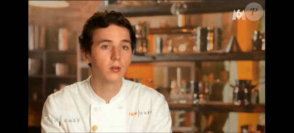 Le jeune Martin dans Top Chef 2015, le lundi 2 mars 2015 sur M6.