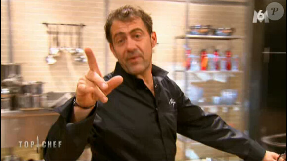 Michel Sarran dans Top Chef 2015, sur M6, le lundi 16 février 2015