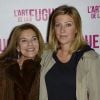 Nicole Calfan et Amanda Sthers - Avant-première du film "L'art de la fugue" au cinéma Gaumont Capucines Opéra à Paris le 3 mars 2015.