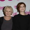Marie-Christine Barrault et Agnès Jaoui - Avant-première du film "L'art de la fugue" au cinéma Gaumont Capucines Opéra à Paris le 3 mars 2015.
