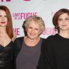 Elodie Frégé, Marie-Christine Barrault et Agnès Jaoui lors de l'avant-première du film "L'art de la fugue" au cinéma Gaumont Capucines Opéra à Paris le 3 mars 2015.